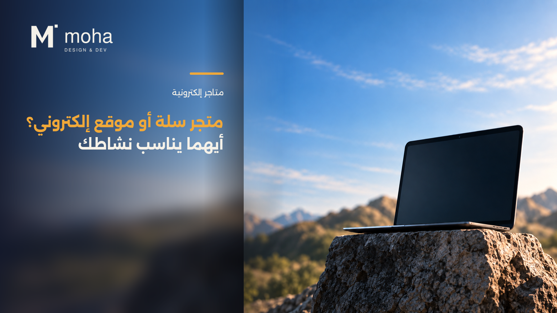 متجر سلة أو موقع إلكتروني؟ أيهما يناسب نشاطك